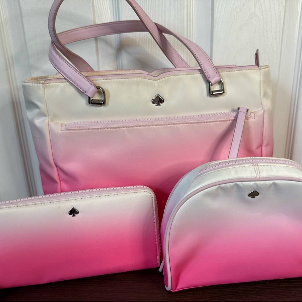 Kate Spade Jae Degrade Medium Satchel and Accessories